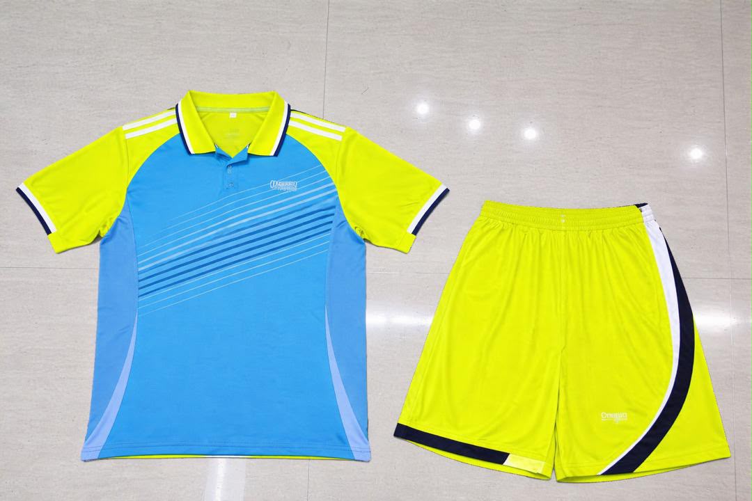 MAILLOT ONEEURO SPORT COL RAYE BLEU TURQUOISE 