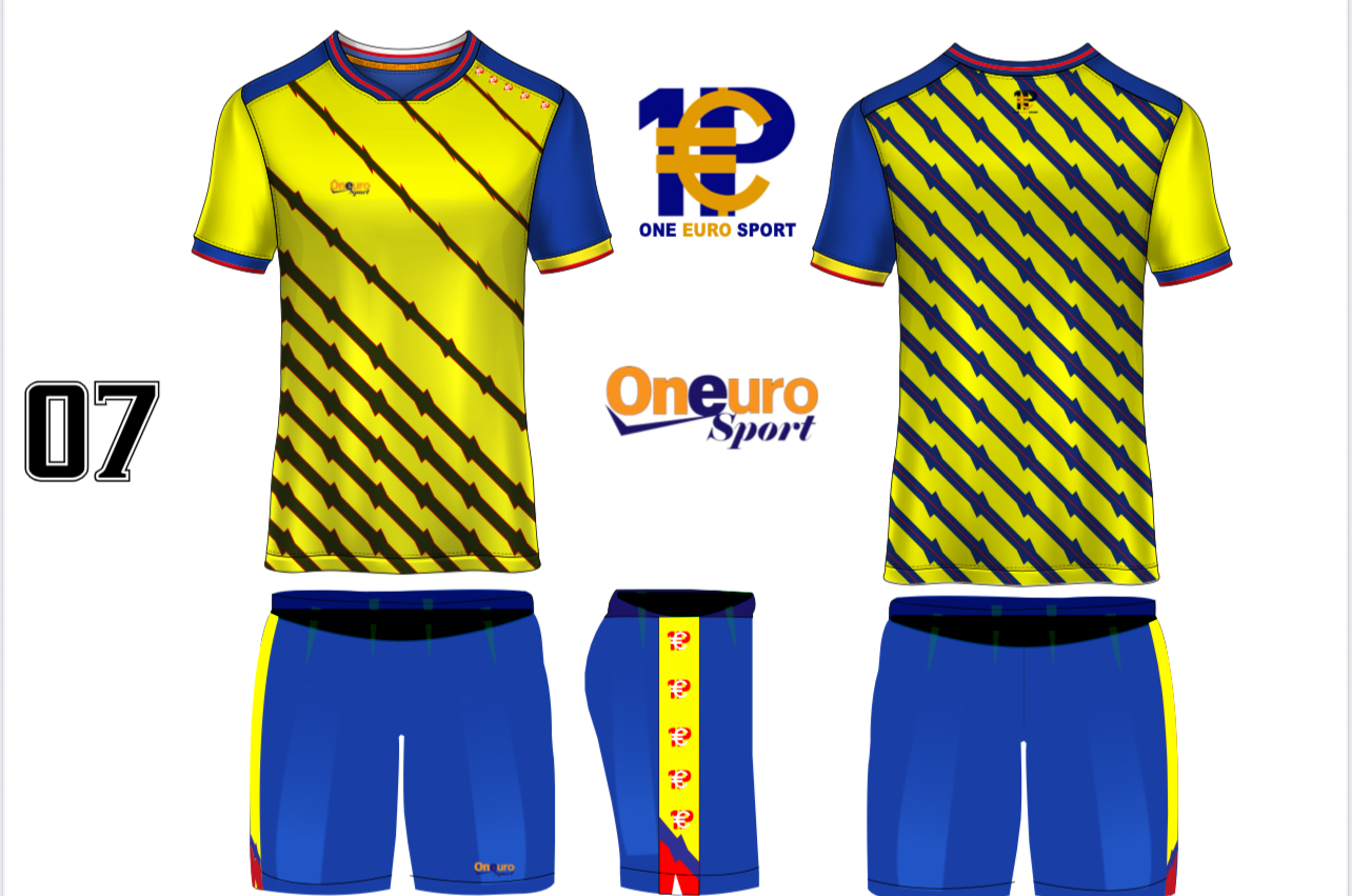 maillot one euro sport traits oblique - Image 5