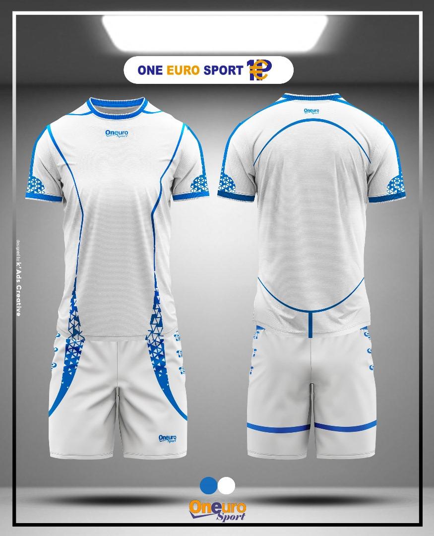MAILLOT ONE EURO SPORT UNIQUE BLEU DE FRANCE - Image 2