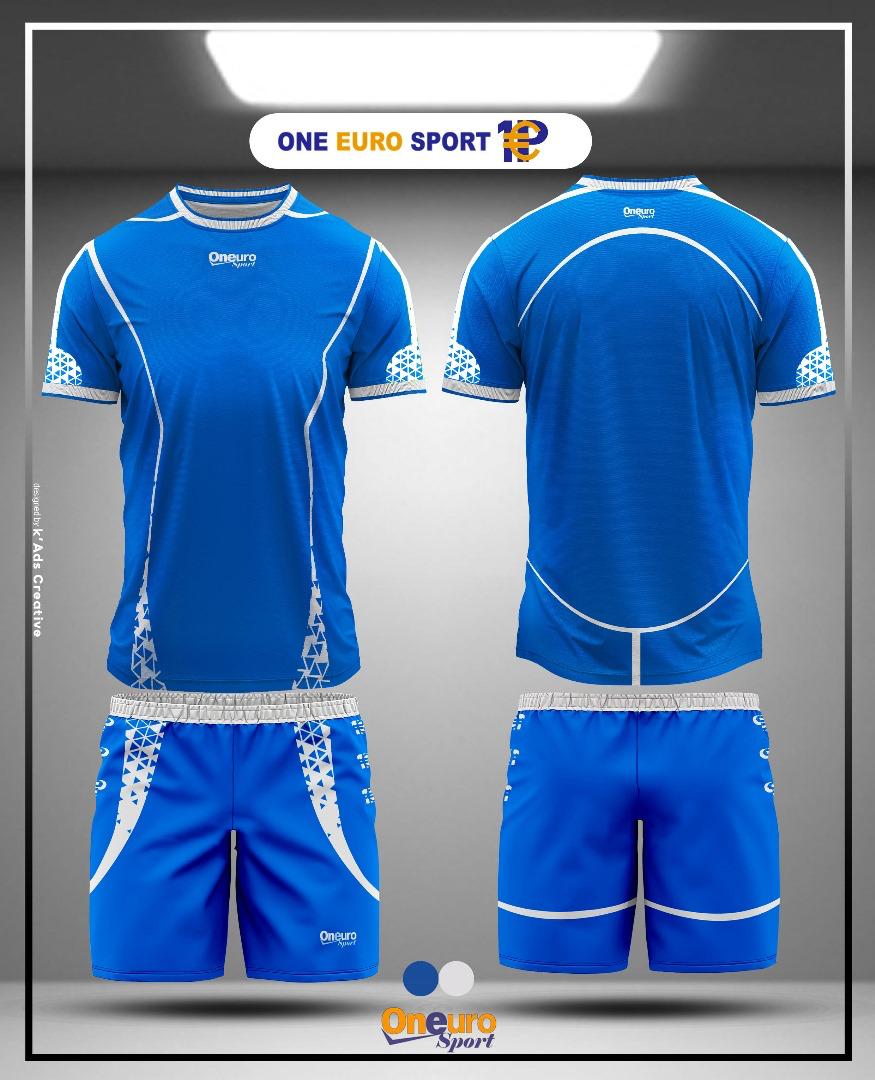 MAILLOT ONE EURO SPORT UNIQUE BLEU DE FRANCE - Image 3