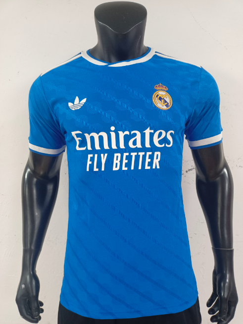 maillot real de madrid pro bleu de france 2526