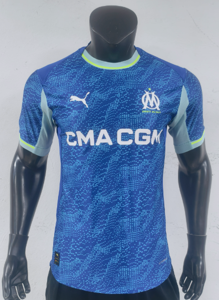 maillot de marseille pro bleu ciel 2526