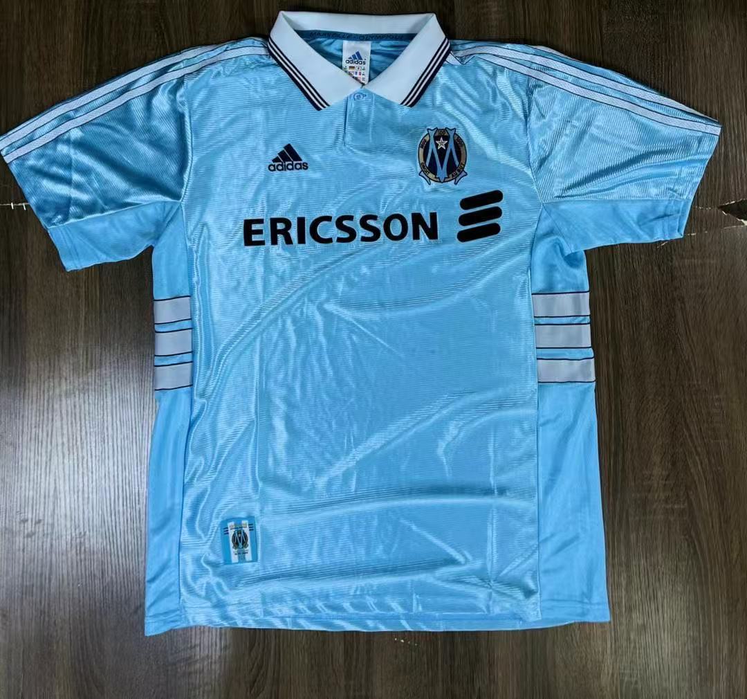 maillot de marseille vintage 98