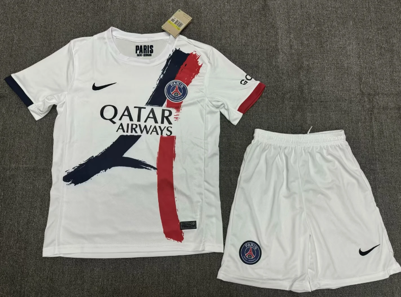 ensemble PSG enfant blanc 2425