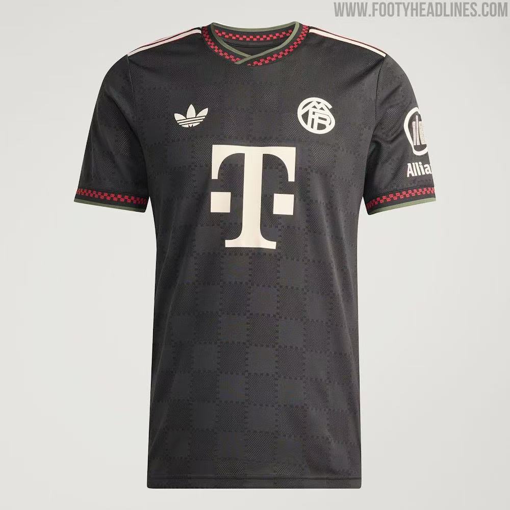 maillot de bayern de munich noir 2526