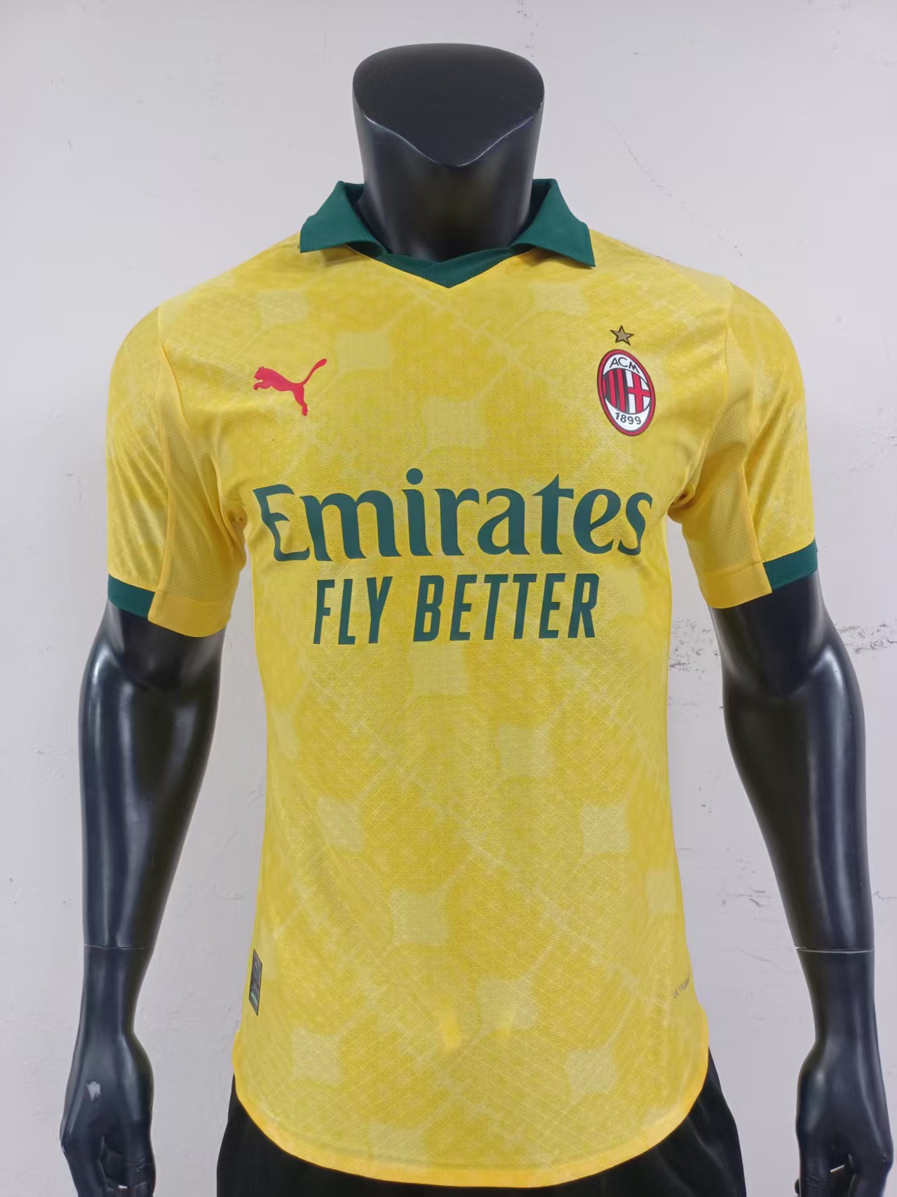 maillot de milan AC jaune 2526