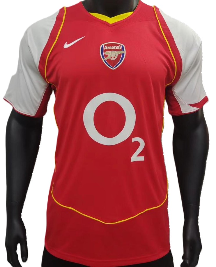 MAILLOT VINTAGE ARSENAL 2002