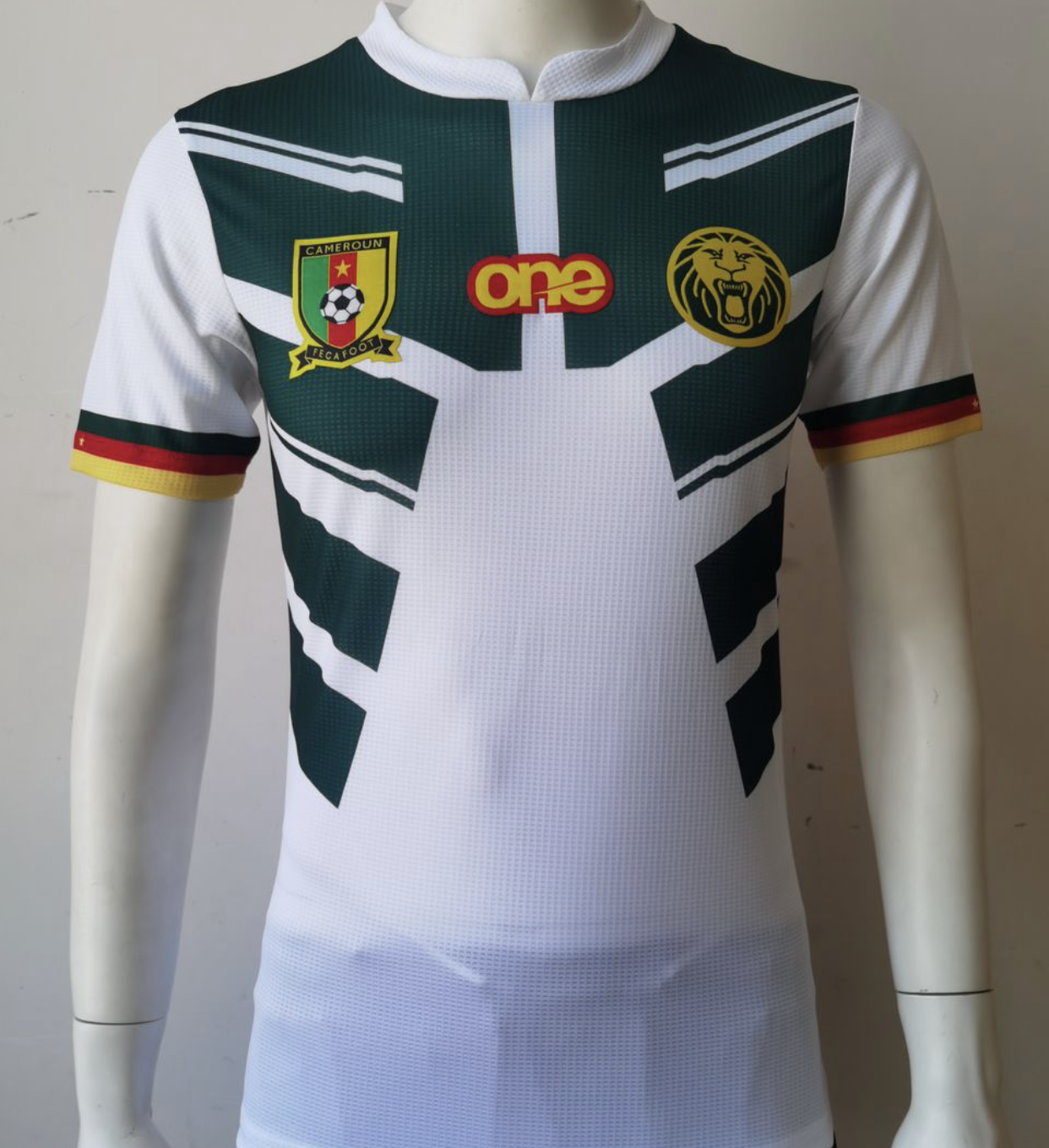 maillot CAMEROUN one all sport blanc