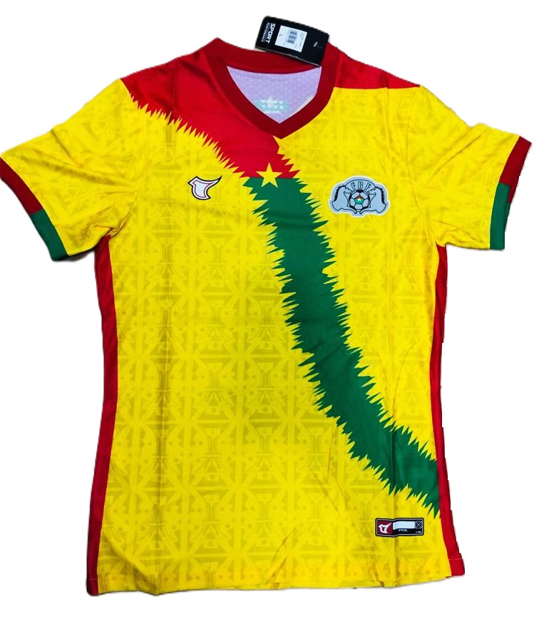 MAILLOT Bburkina faso jaune