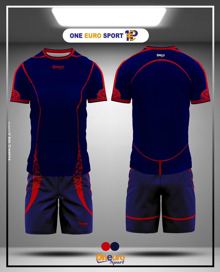 maillot one euro sport unique bleu de france