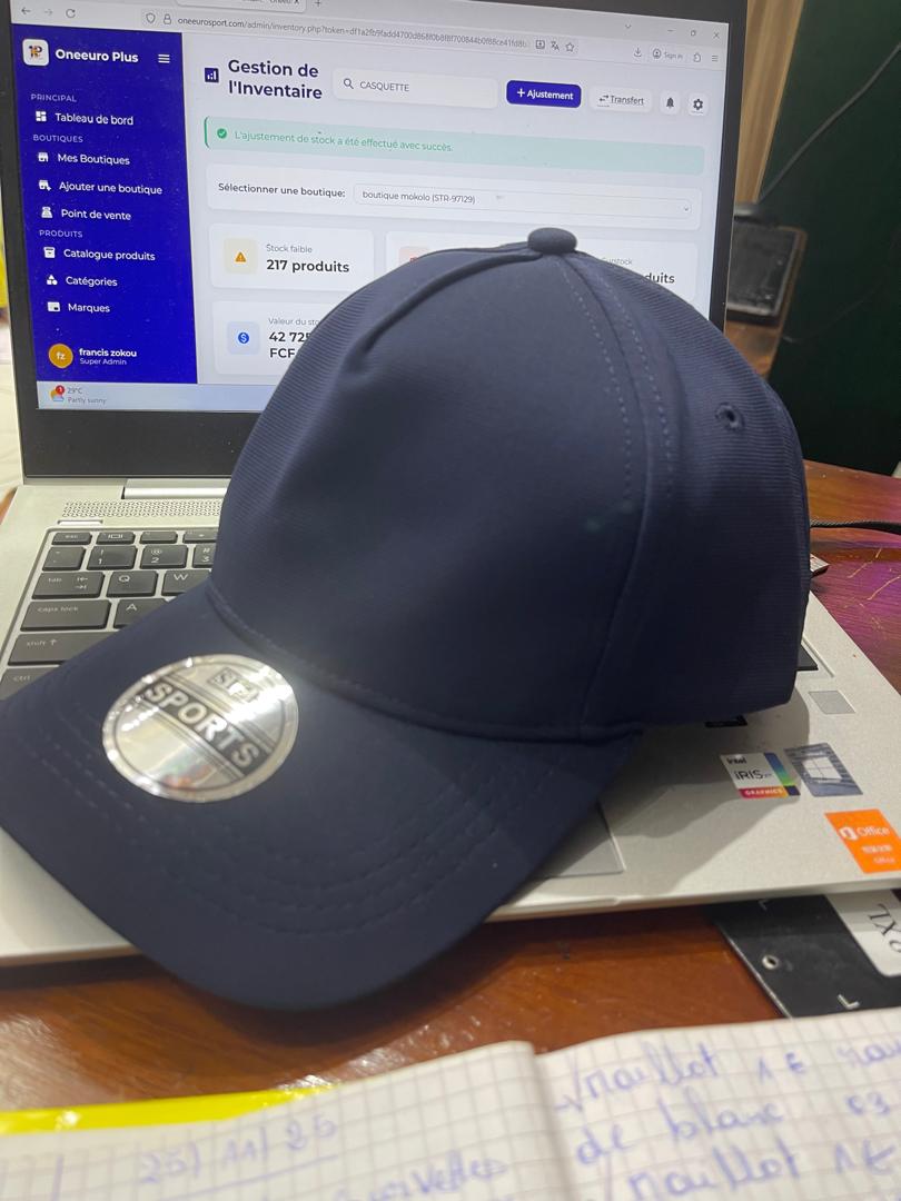 CASQUETTE NO NAME PRO BLEU NUIT