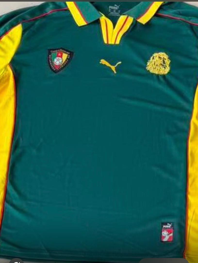 MAILLOT PUMA CAMEROUN VERT 98