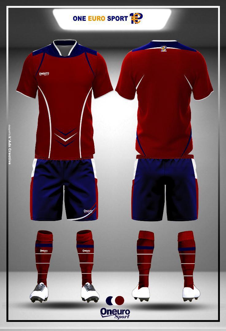 MAILLOT ONE EURO SPORT FLECHE ROUGE
