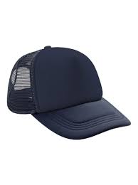 CASQUETTE GRILLAGE  BLEU NUIT