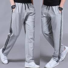 PANTALON JOGGING MELANGER COTON