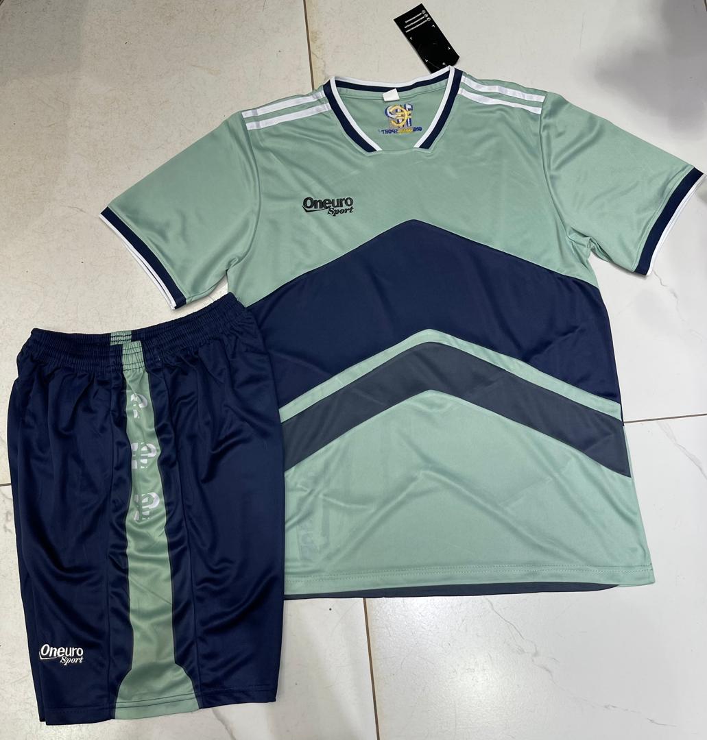MAILLOT ONE EURO SPORT VE VERT CLAIR